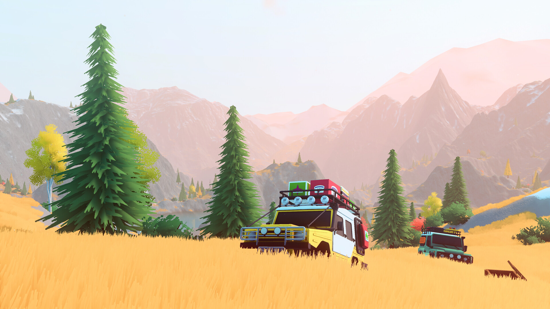 Over the Hill Game screenshot