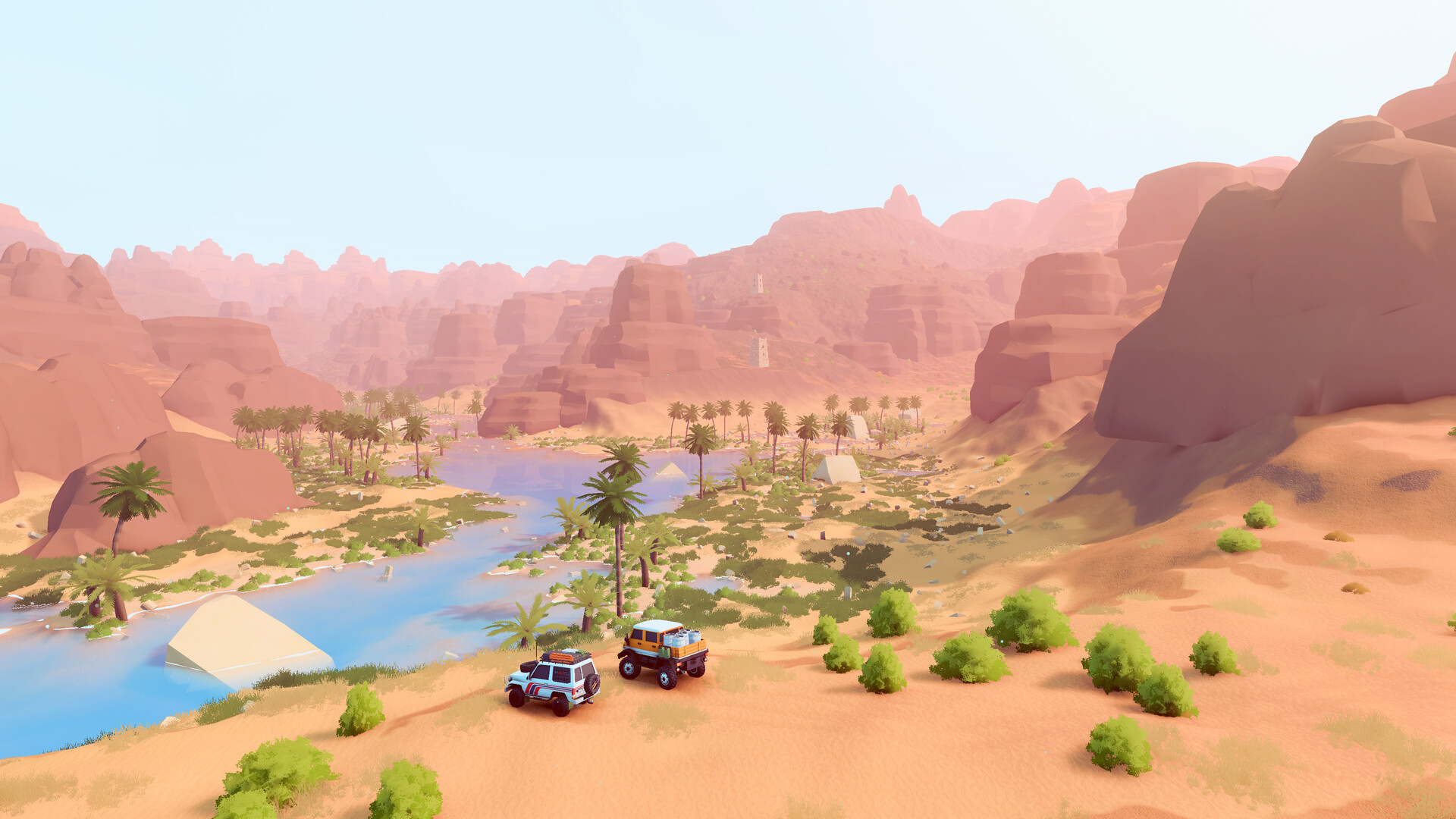 Over the Hill Game screenshot